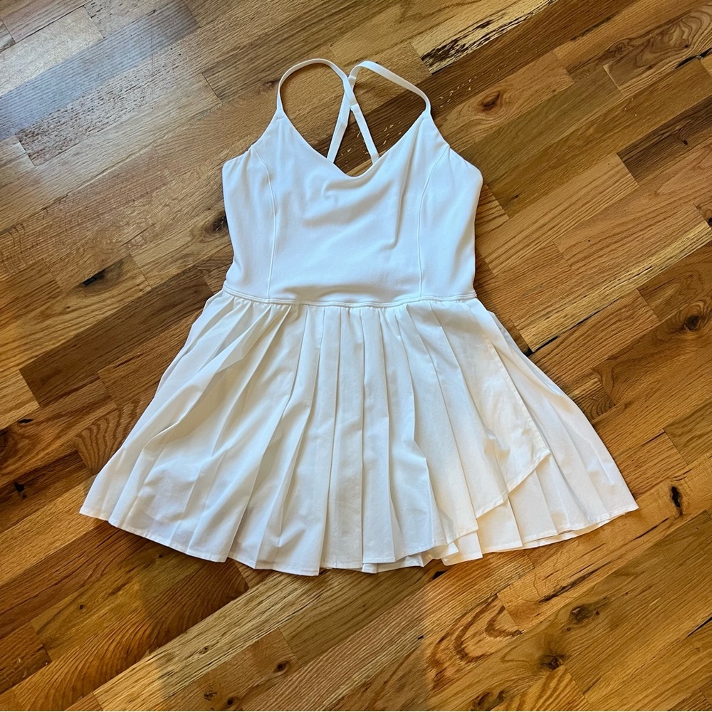 Aerie Offline Pleated Tennis Dress with Skort